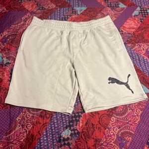 Beige Puma Shorts NWT